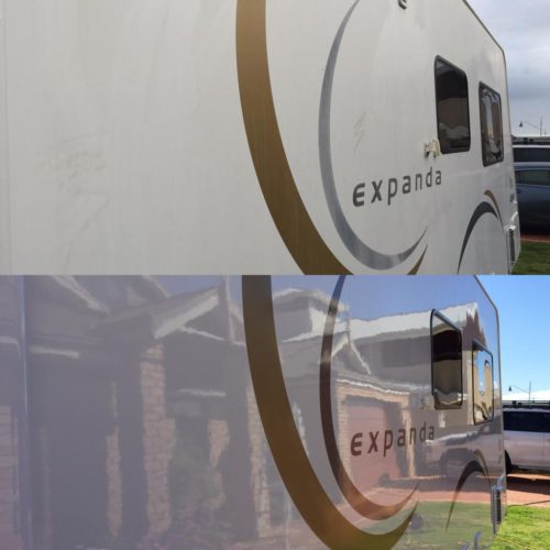 Polished Caravan - Caravan Detailing Perth - Eco Amigo